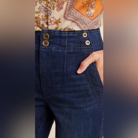 Pilcro Anthropologie Ultra High-Rise Skinny Jeans - Picture 4 of 14